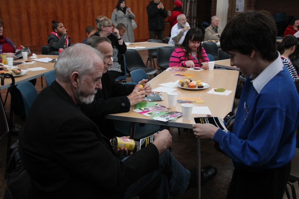 Children giving information away to residents
